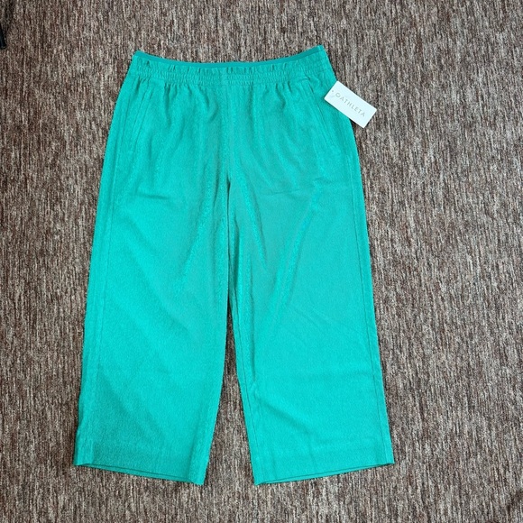 NWT Athleta Echo Wide Leg Crop Pants size 16 - Picture 3 of 11